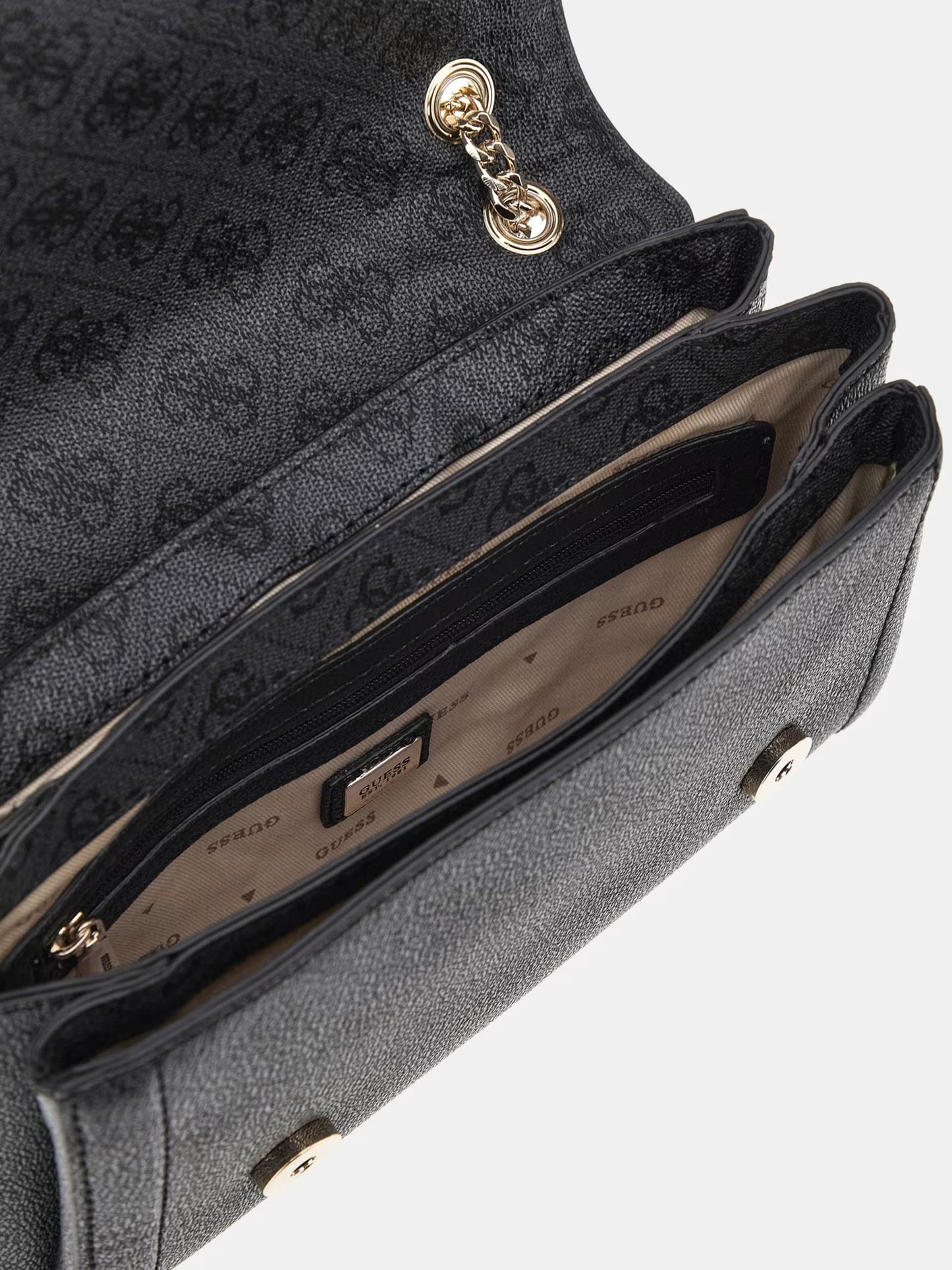 Noelle Convertible Guess veski, svart