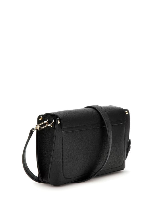 Guess Meridian flap taska, svört