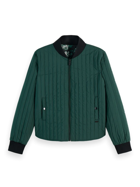 Scotch & Soda reversible bomber, grænn