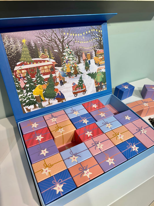 Púsl jóladagatal - afhending miðjan nóv.