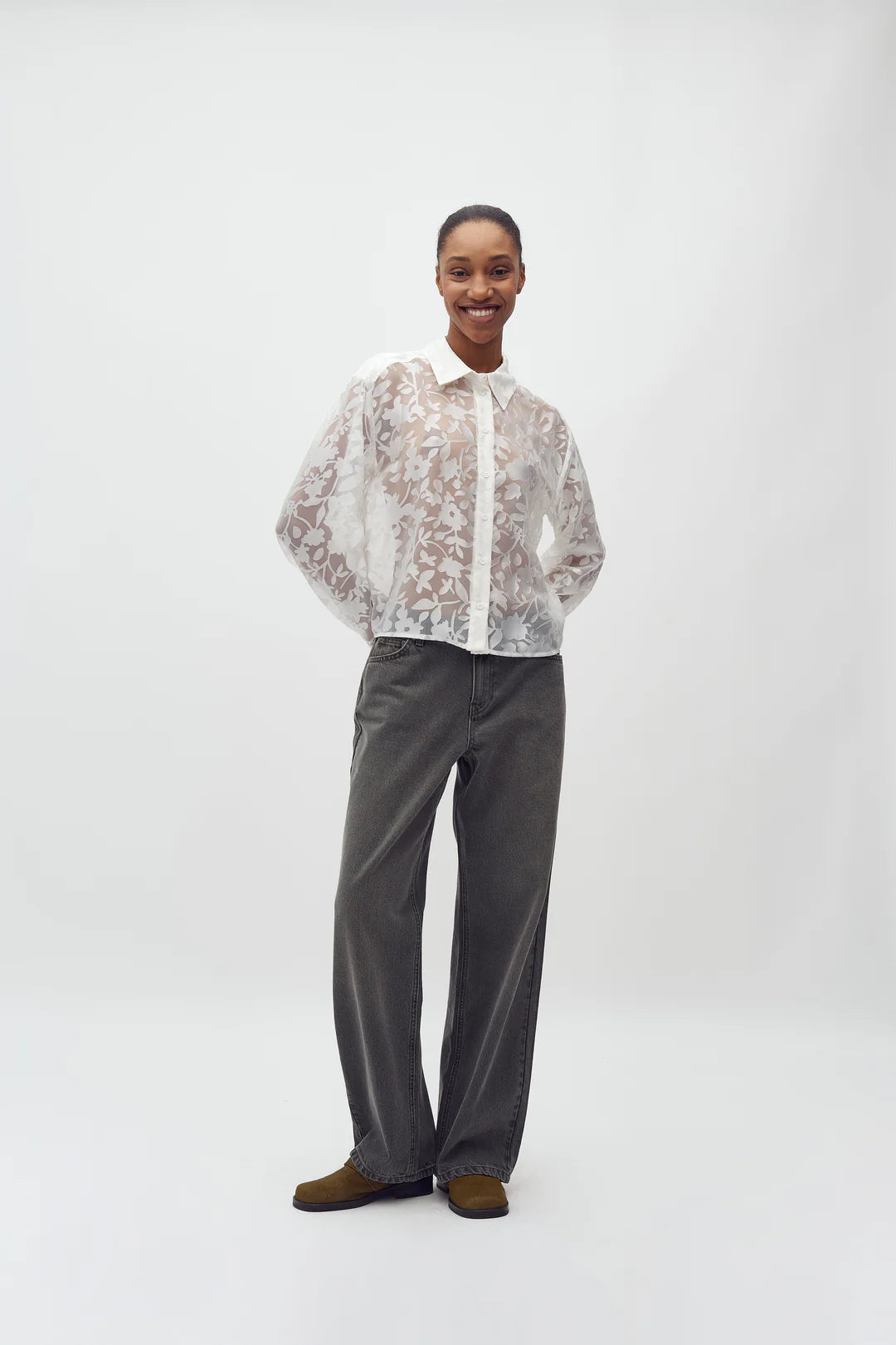 Nira-M skyrta, hvít