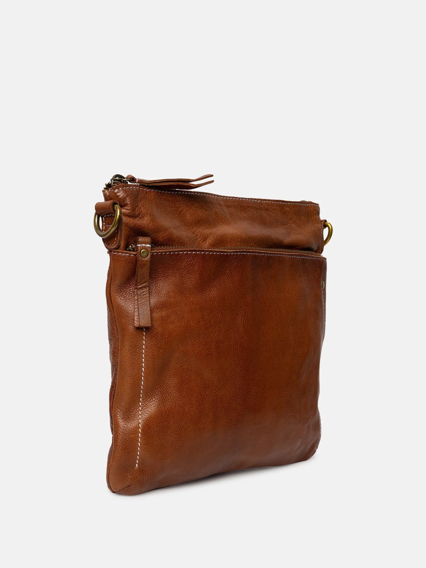 Jara leðurveski stærra, walnut