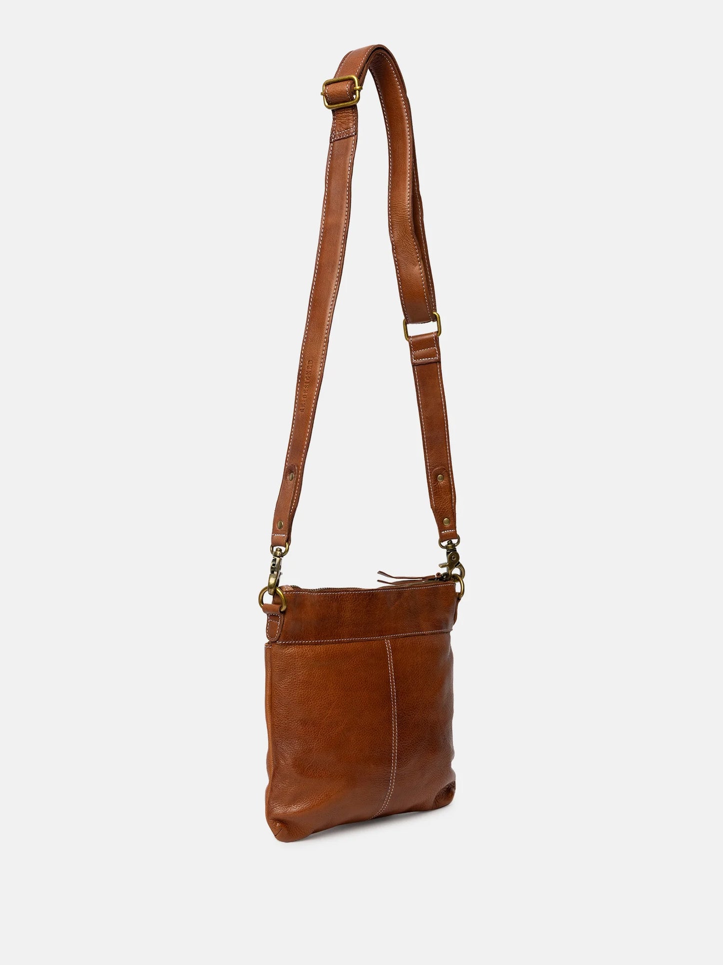 Jara leðurveski stærra, walnut