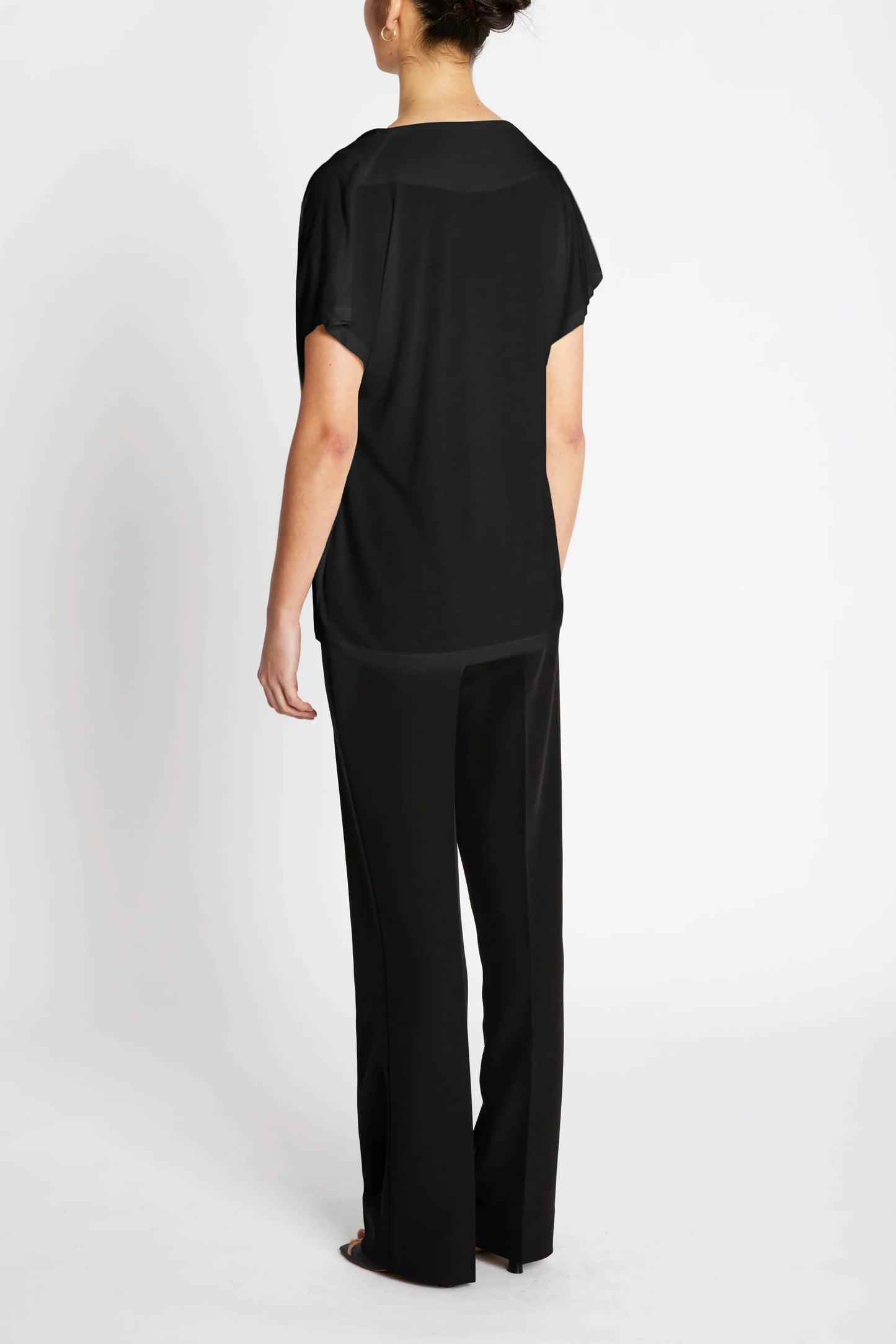 KatkaBBGinae blússa, svört