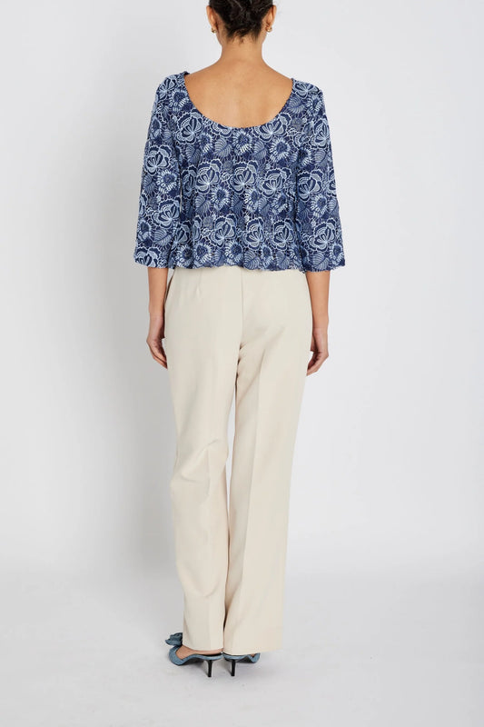 MauritiaBBIgnara blússa, blá