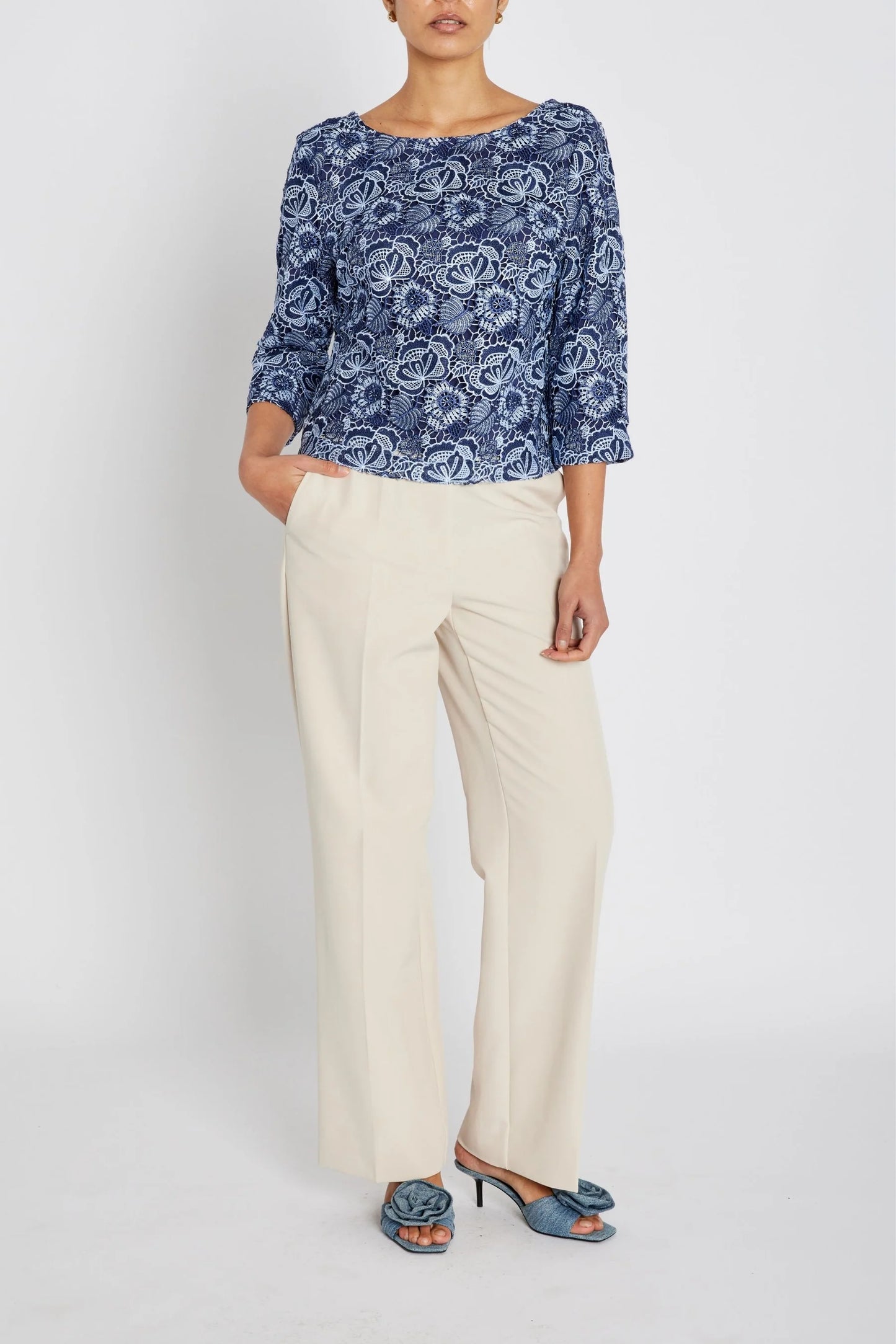 MauritiaBBIgnara blússa, blá