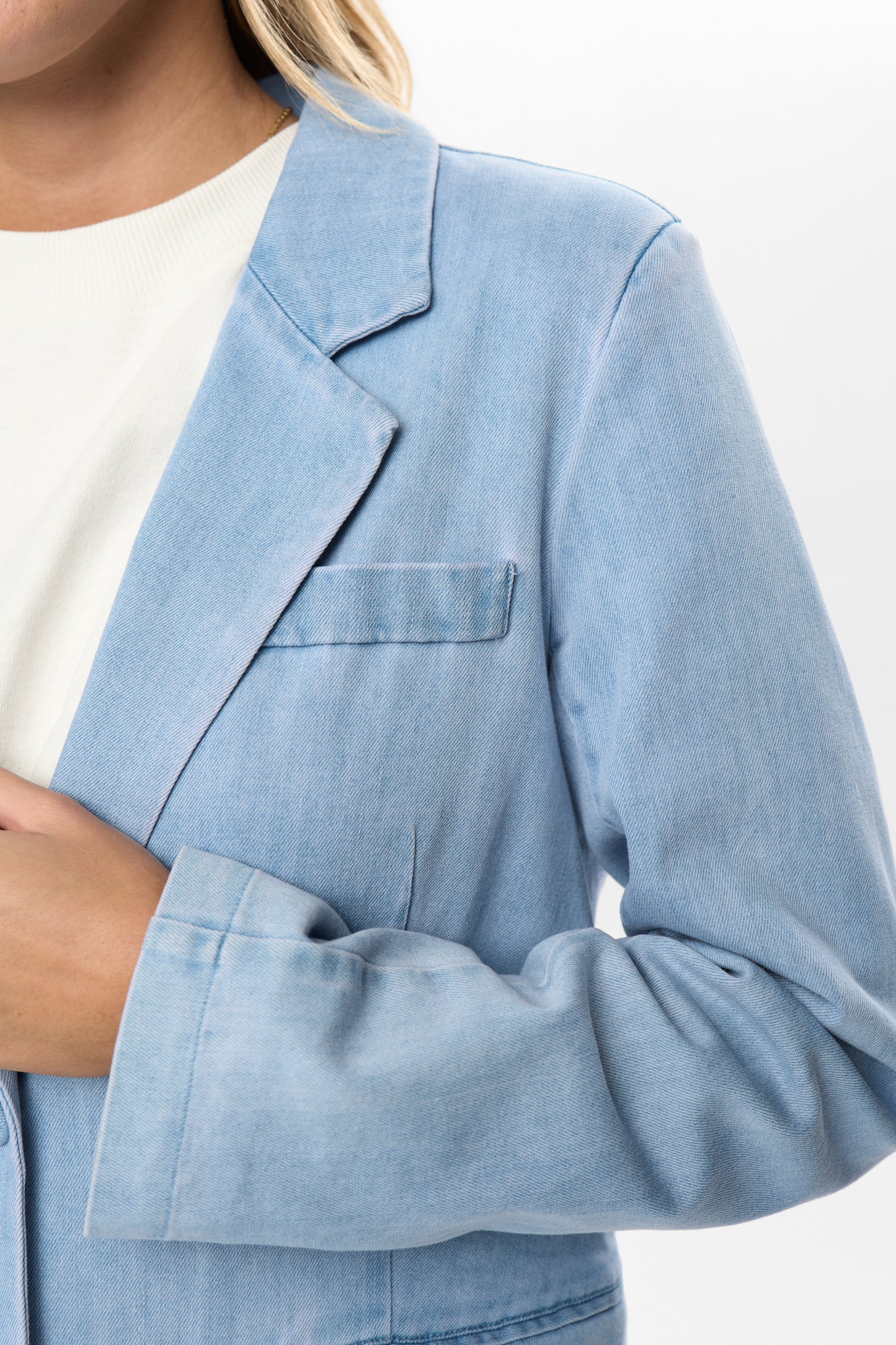 NuAletta gallablazer, ljósblár