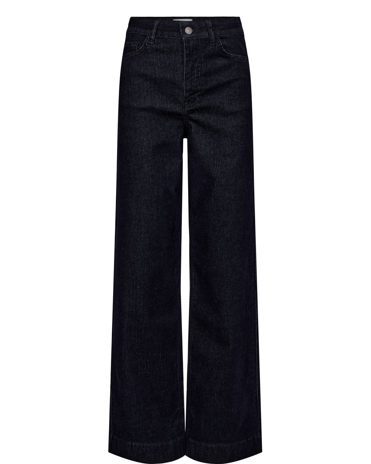 NuParis Flock Glam buxur, dökkbláar