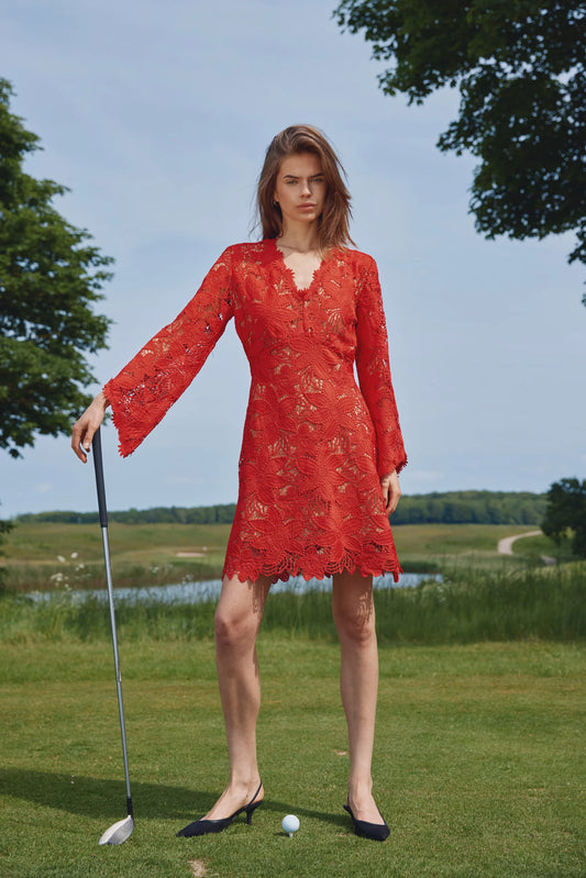 NypaBBToruna kjóll, rauður