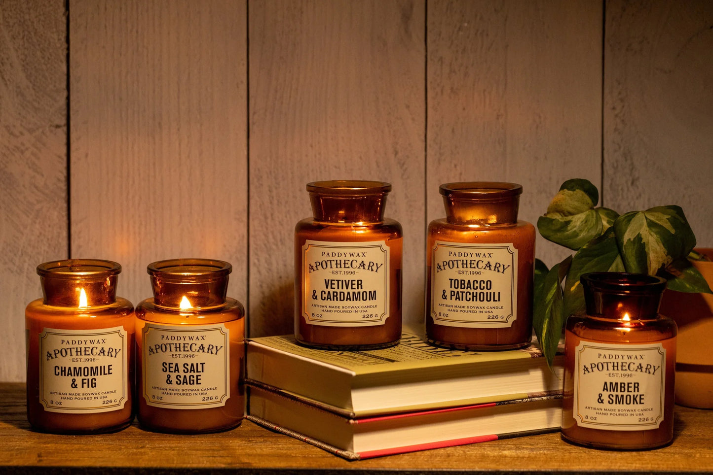 Apothecary ilmkerti, amber & smoke