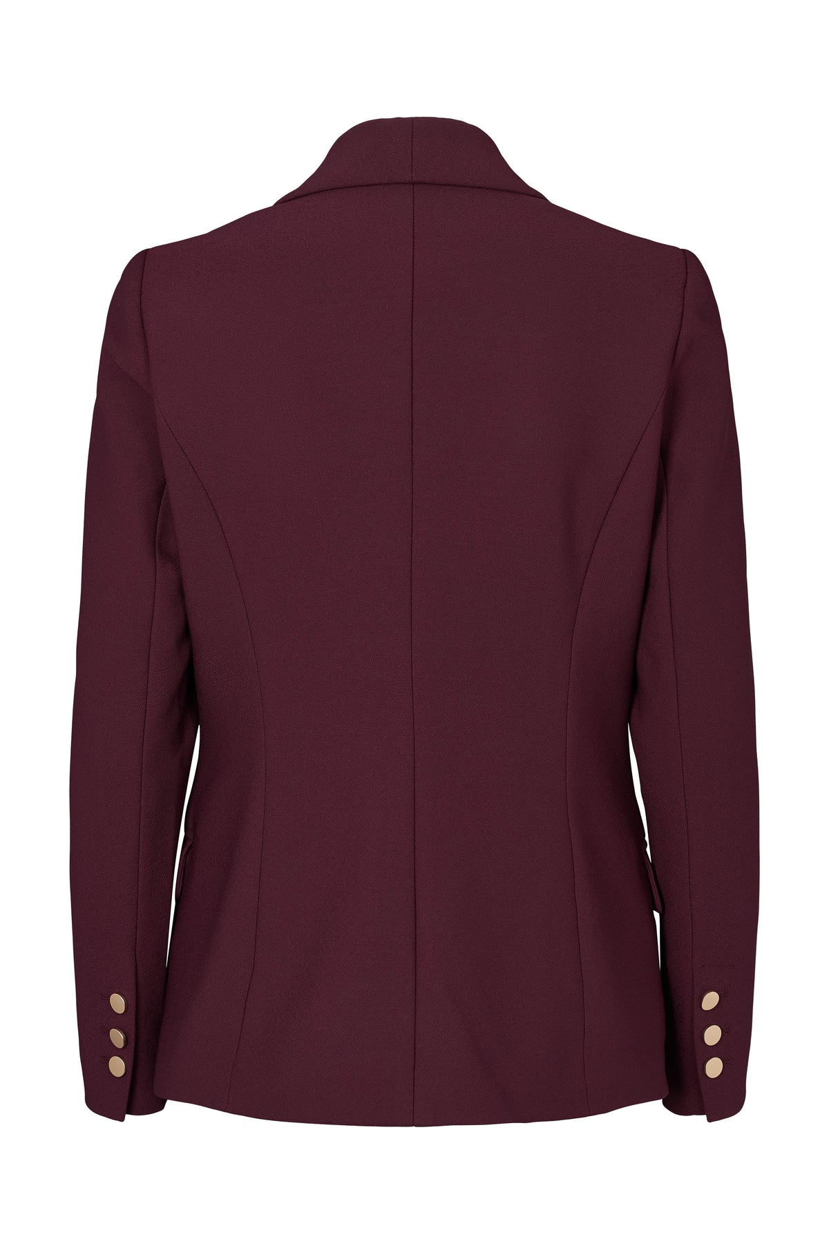 Eloise Olana RDF blazer, merlot wine