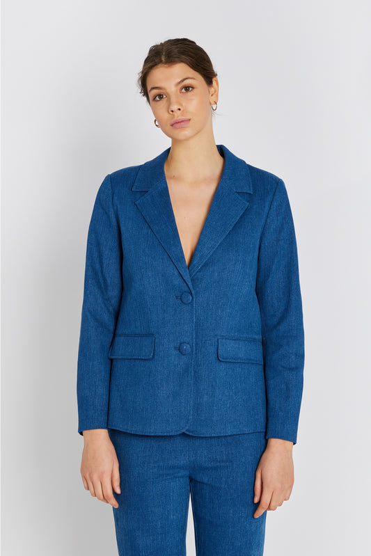 Kazumi RDF blazer, denim