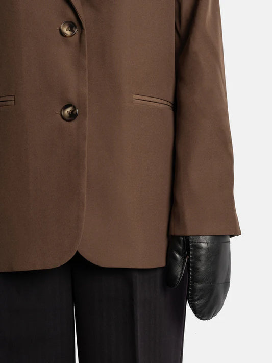 Leðurlúffur SD09, svartar