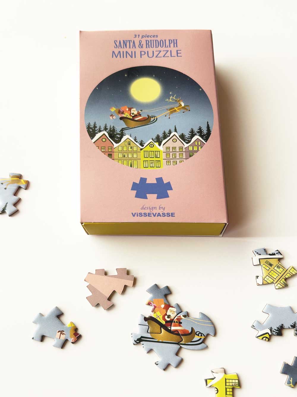 Mini púsl, jóli og rúdolf – Ungfrúin Góða