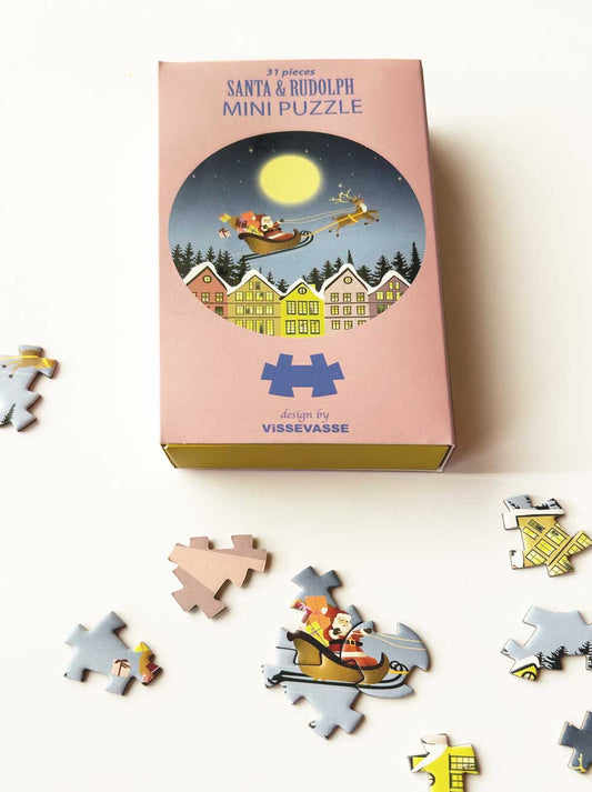 Mini púsl, jóli og rúdolf