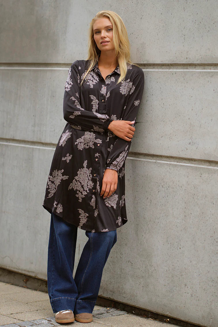 Silje kjóll, svartur