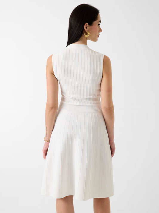 Guess Amber kjóll, hvítur