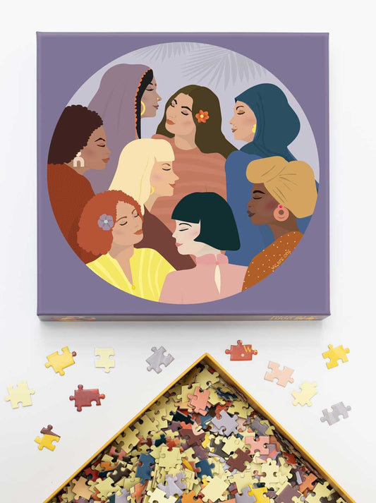 Púsl 1000 bita, stöndum saman