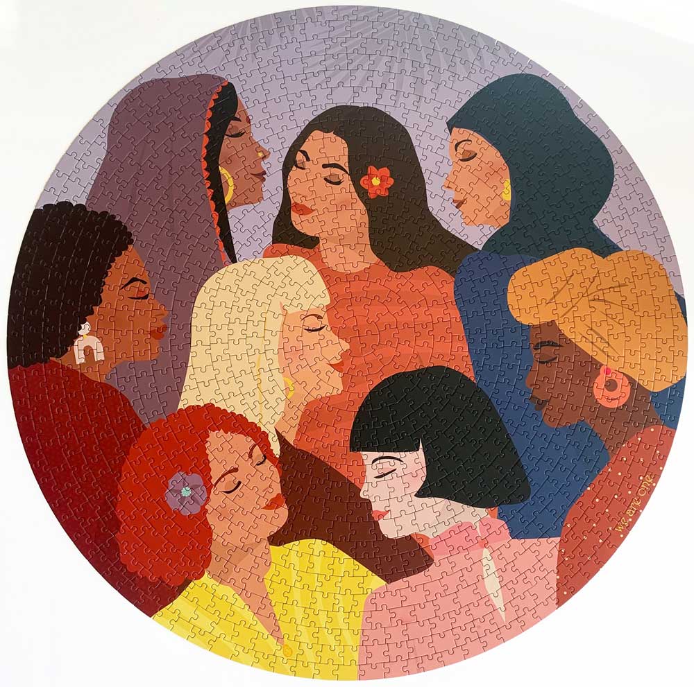 Púsl 1000 bita, stöndum saman