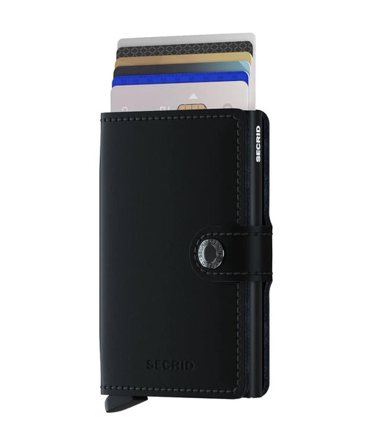 Secrid Miniwallet Kortaveski, svart matt