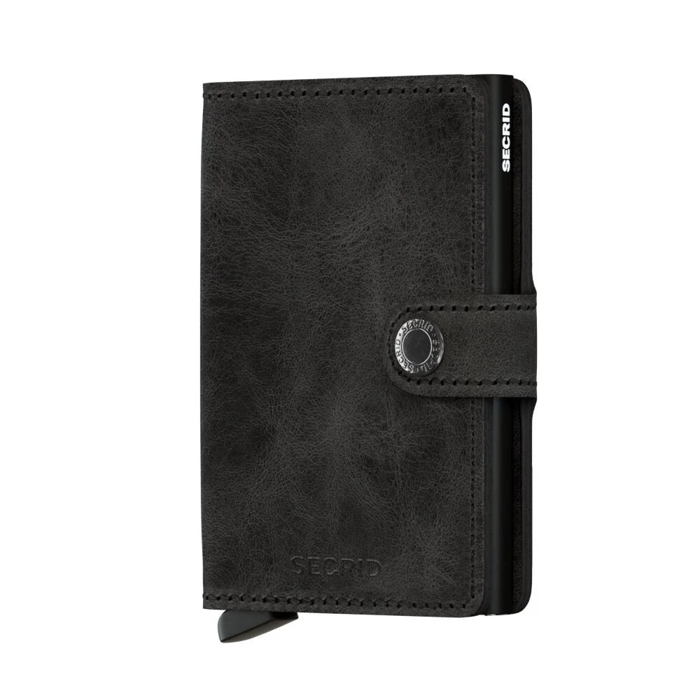 Secrid Miniwallet Kortaveski, vintage black