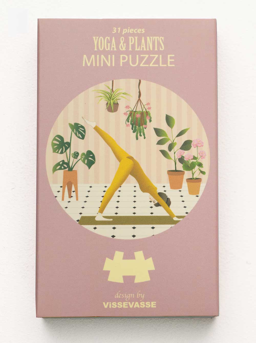 Mini púsl, jóga og plöntur