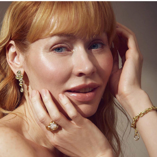 chloe keðjuarmband, gyllt