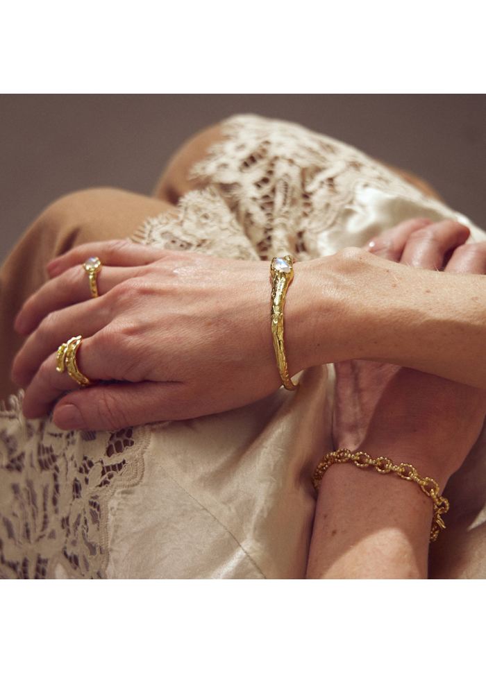 chloe keðjuarmband, gyllt