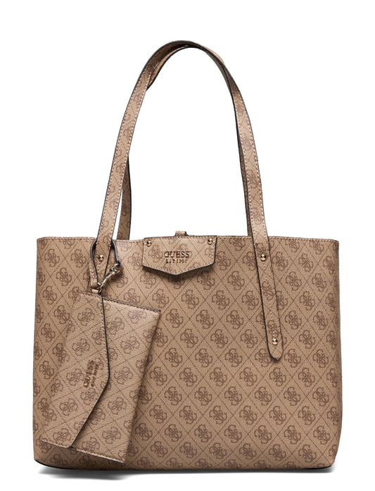Guess Brenton Tote 3 in 1 veski, latte