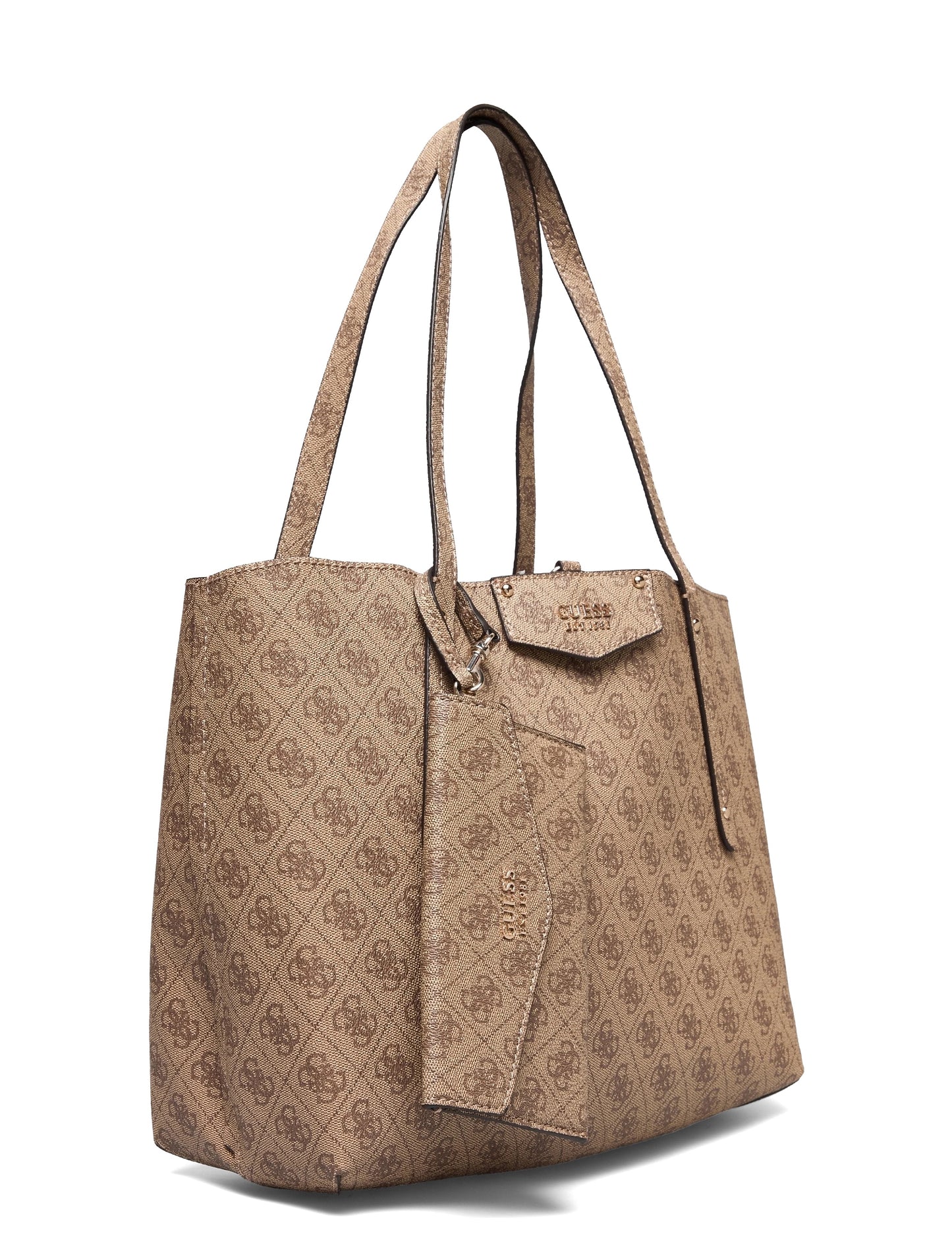 Guess Brenton Tote 3 in 1 veski, latte