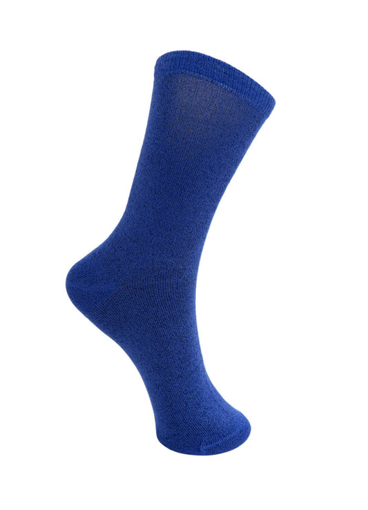 Lurex sokkar, cobalt