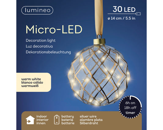 Jóla Led ljósa kúla