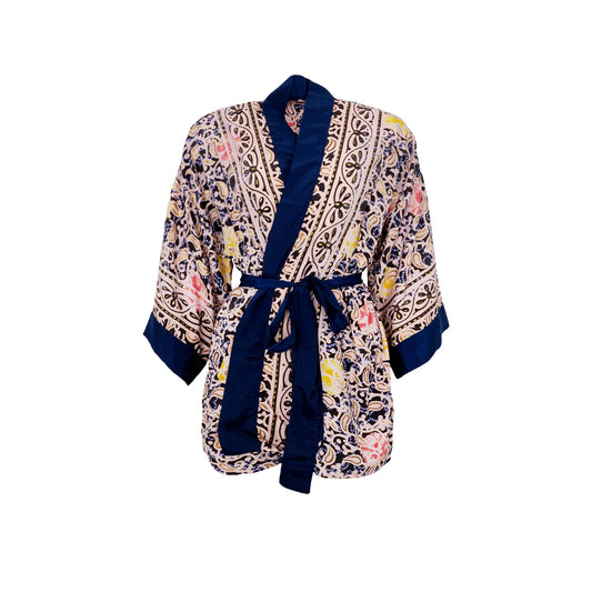 Luna stuttur kimono, multi