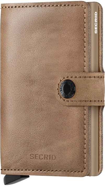 Secrid Miniwallet Kortaveski, vintage taupe