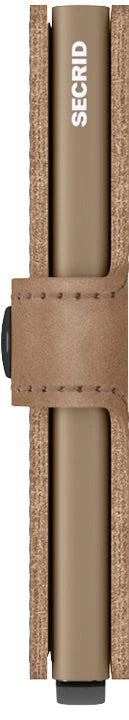 Secrid Miniwallet Kortaveski, vintage taupe