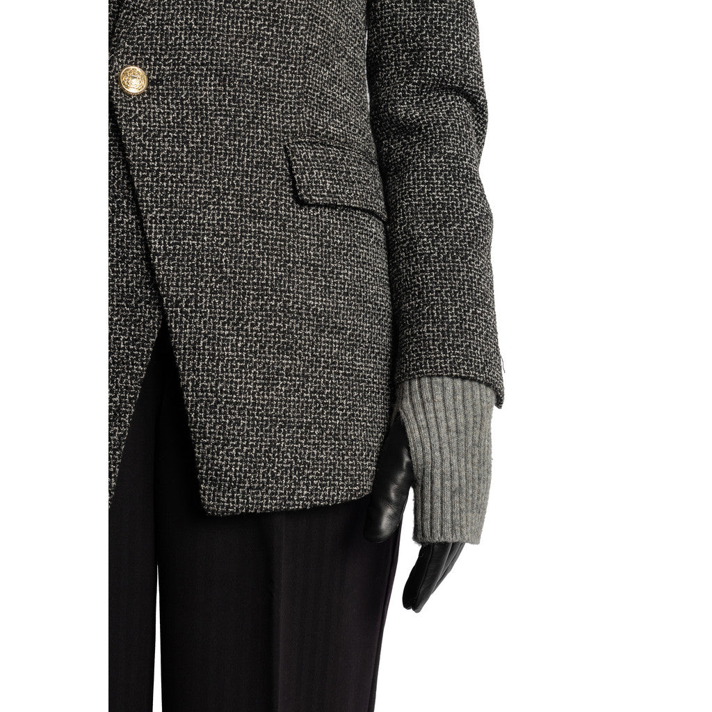 Adda leðurhanskar, svartir