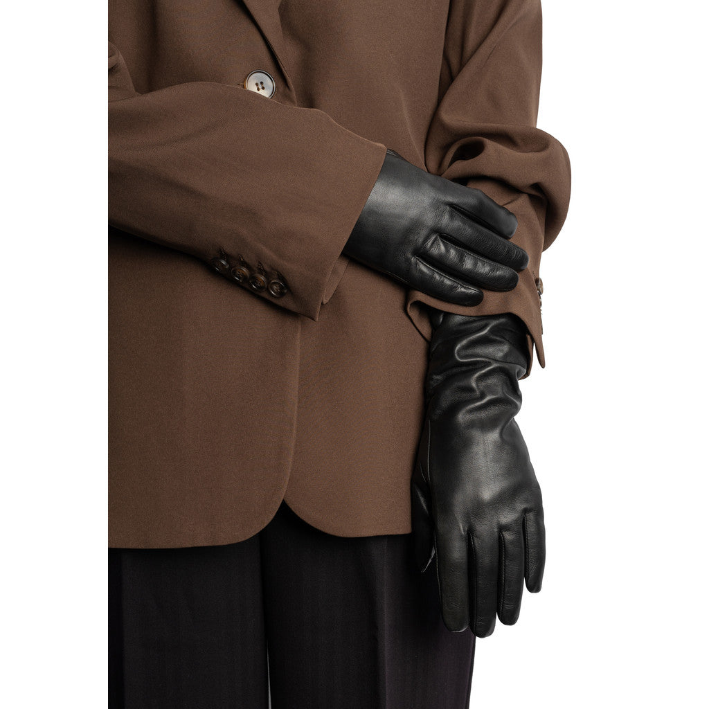 Anvi leðurhanskar, svartir