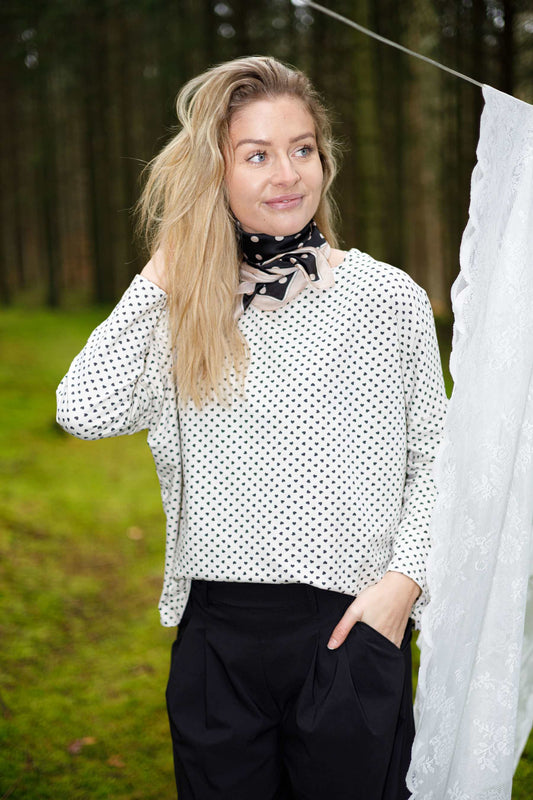 Dani dot klútur, svartur