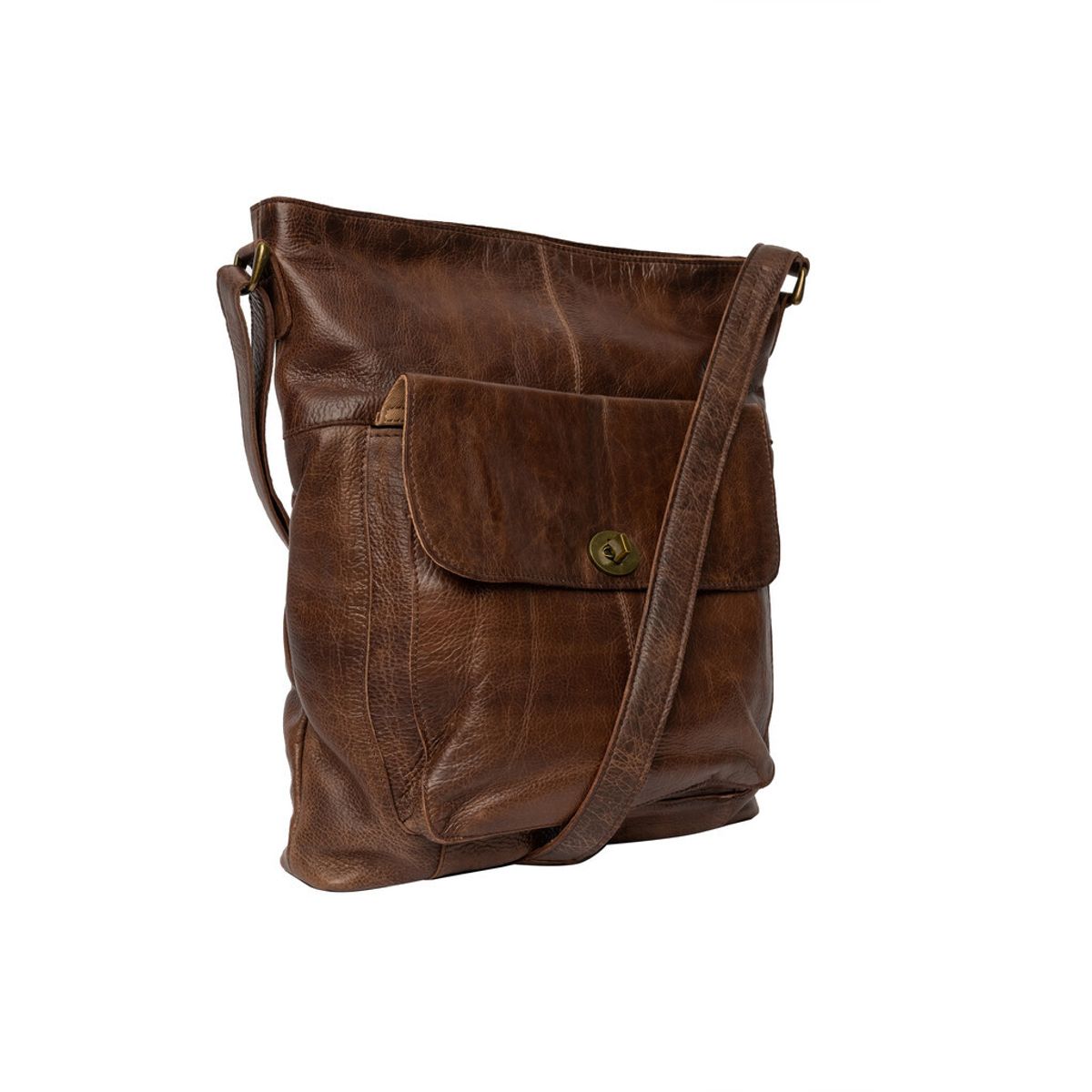 Leðurtaska 1656, woodsmoke