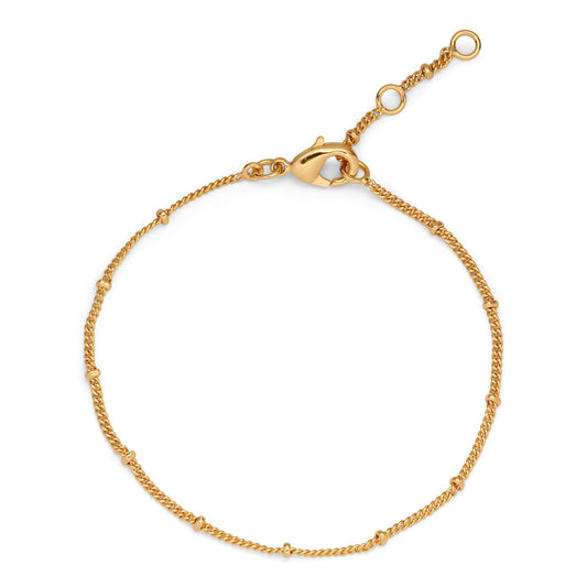Gull keðja, armband