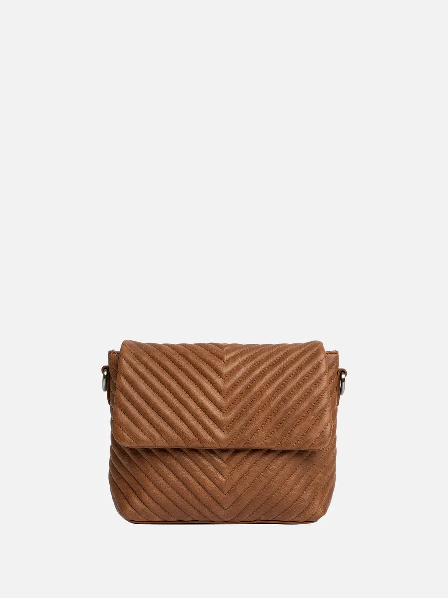 Cady leðurveski stórt, walnut