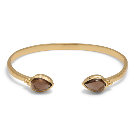 Armband, smoky quartz