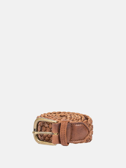 Harper leðurbelti, walnut