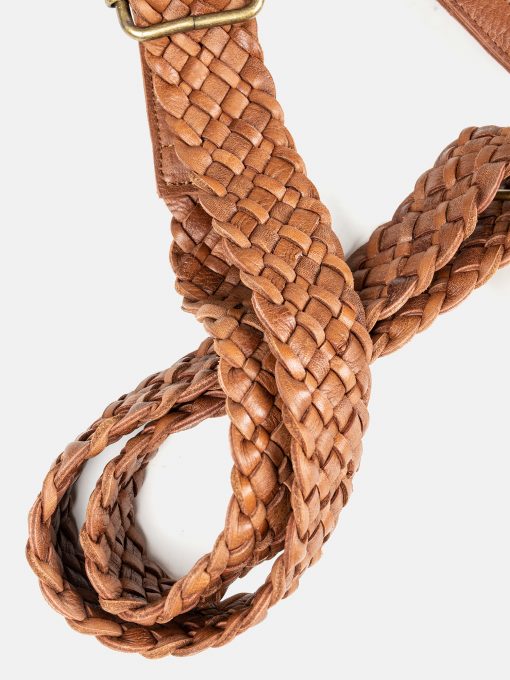 Darni leðurtöskuól, walnut